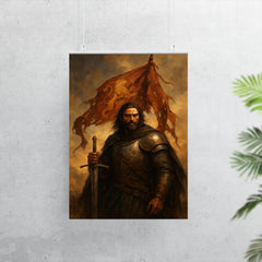 El Cid after battle with tattered pennon poster 7