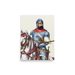 El Cid poster on a plain backdrop in size 12"x16".