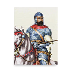 El Cid poster on a plain backdrop in size 18"x24".