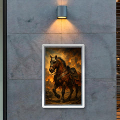 El Cid’s warhorse after Valencia’s siege poster 2