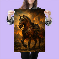 El Cid’s warhorse after Valencia’s siege poster 3