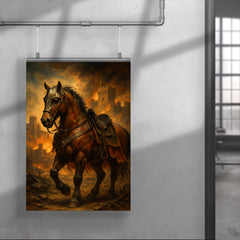 El Cid’s warhorse after Valencia’s siege poster 4