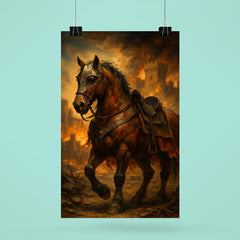 El Cid’s warhorse after Valencia’s siege poster 6