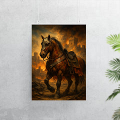 El Cid’s warhorse after Valencia’s siege poster 7