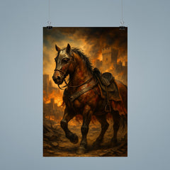 El Cid’s warhorse after Valencia’s siege poster 9