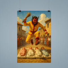 El Colacho Baby Jumping Festival Spain poster 9