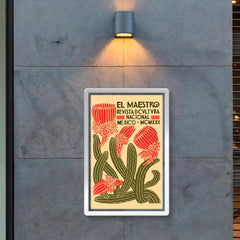 El Maestro - vintage Mexico travel poster poster 2