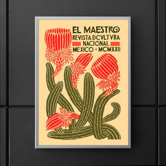 El Maestro - vintage Mexico travel poster poster 5