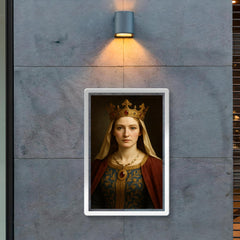 Eleanor of Aquitaine portrait poster 2