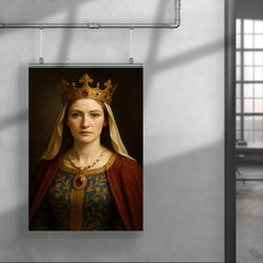 Eleanor of Aquitaine portrait poster 4