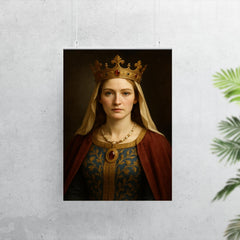 Eleanor of Aquitaine portrait poster 7