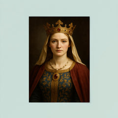 Eleanor of Aquitaine portrait poster 8