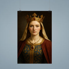 Eleanor of Aquitaine portrait poster 9