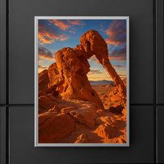 Elephant Rock Valley of Fire Nevada USA poster 5