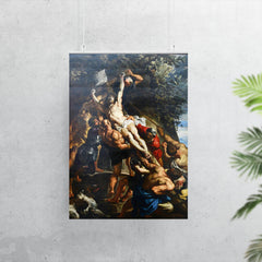 Elevation of the Cross by Peter Paul Rubens poster 7