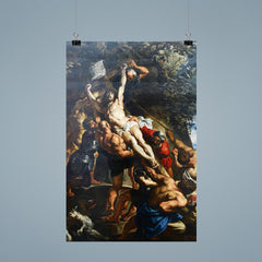 Elevation of the Cross by Peter Paul Rubens poster 9