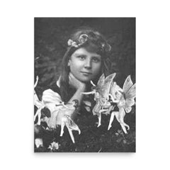 Elsie Wright poster on a plain backdrop in size 18"x24".