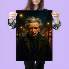 Emil Cioran in sleepless boulevard night poster 3
