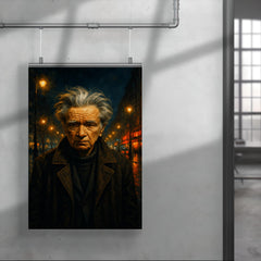 Emil Cioran in sleepless boulevard night poster 4