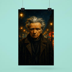 Emil Cioran in sleepless boulevard night poster 6