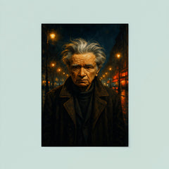 Emil Cioran in sleepless boulevard night poster 8