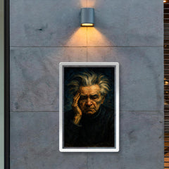 Emil Cioran insomnia portrait poster 2