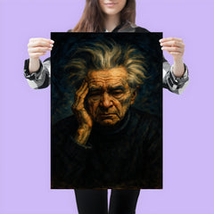 Emil Cioran insomnia portrait poster 3