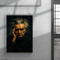Emil Cioran insomnia portrait poster 4