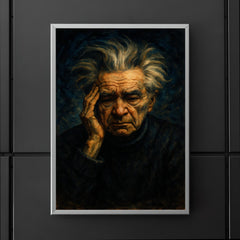Emil Cioran insomnia portrait poster 5