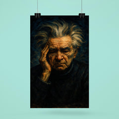 Emil Cioran insomnia portrait poster 6