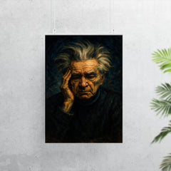 Emil Cioran insomnia portrait poster 7