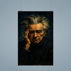 Emil Cioran insomnia portrait poster 9