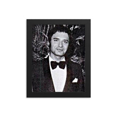 Emil Dimitrov framed print on a plain backdrop in size 8"x10".