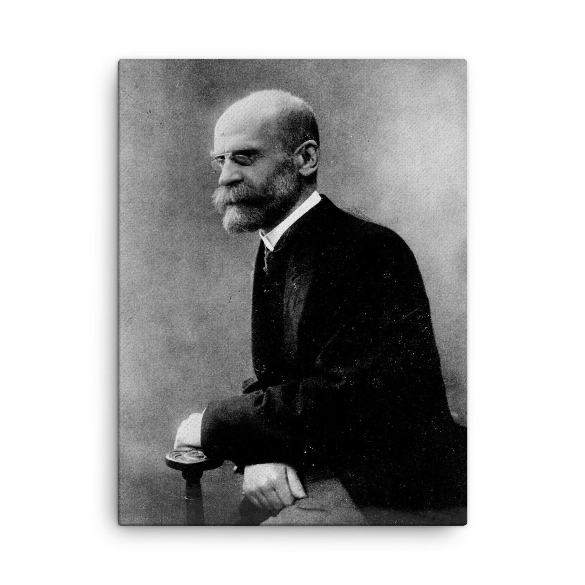 Emile Durkheim Canvas Print — Canvas Wall Art – Noveltees