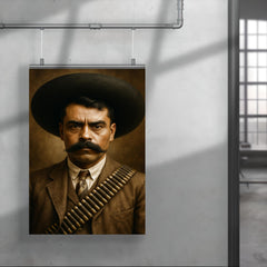 Emiliano Zapata portrait poster 4