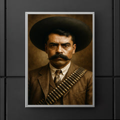 Emiliano Zapata portrait poster 5