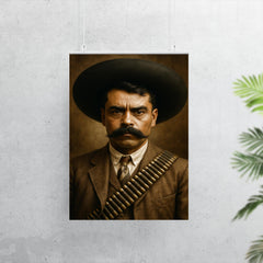 Emiliano Zapata portrait poster 7