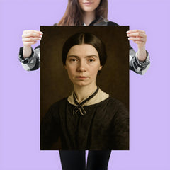 Emily Dickinson portrait poster 3