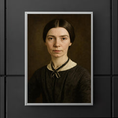 Emily Dickinson portrait poster 5