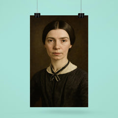Emily Dickinson portrait poster 6
