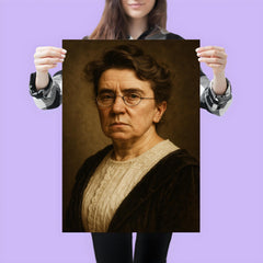 Emma Goldman portrait poster 3