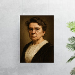 Emma Goldman portrait poster 7