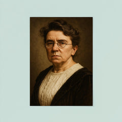 Emma Goldman portrait poster 8