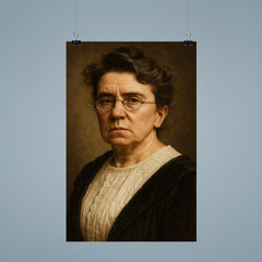 Emma Goldman portrait poster 9