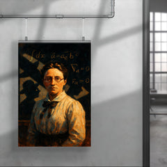 Emmy Noether under forbidden lecture shadows poster 4