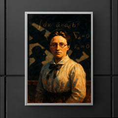Emmy Noether under forbidden lecture shadows poster 5