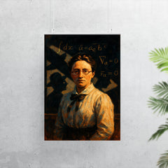 Emmy Noether under forbidden lecture shadows poster 7