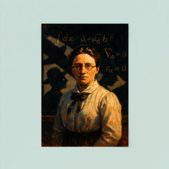 Emmy Noether under forbidden lecture shadows poster 8