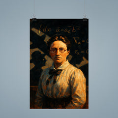 Emmy Noether under forbidden lecture shadows poster 9