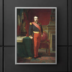 Emperor Napoléon III in the Uniform of a French Brigadier General by Jean-Hippolyte Flandrin, 1862 poster 5